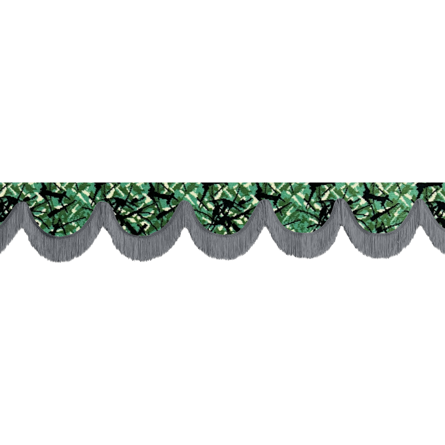 Gardin forrude busplys grøn