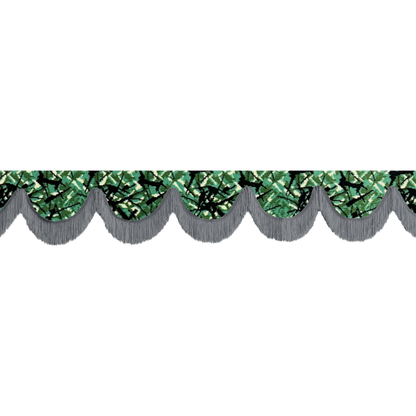 Gardin forrude busplys grøn