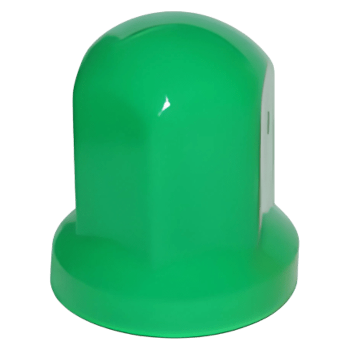 Møtrikhætte farvet - Grøn - KJoF - 32mm - 