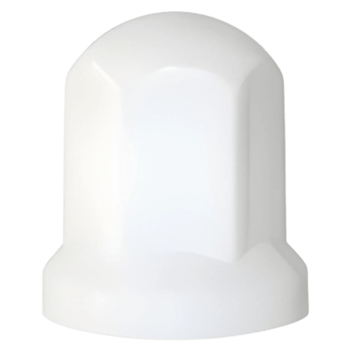 Møtrikhætte farvet - Hvid - KJoF - 32mm - 