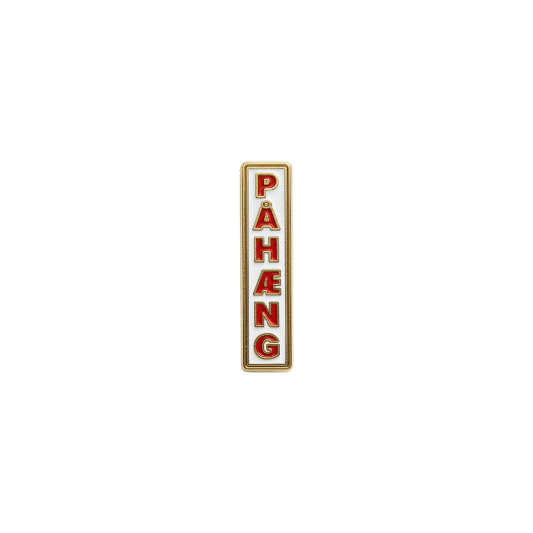 Pin påhæng - KJoF - 