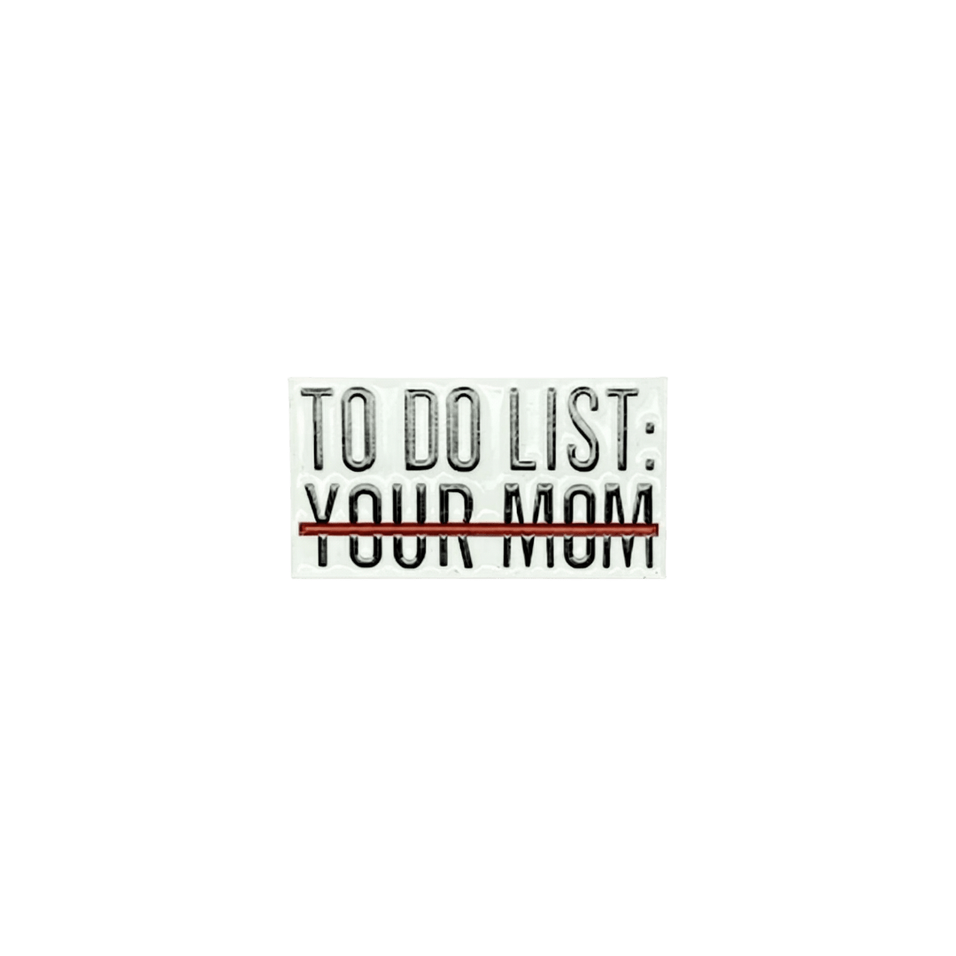 Pin to do list - KJoF - 