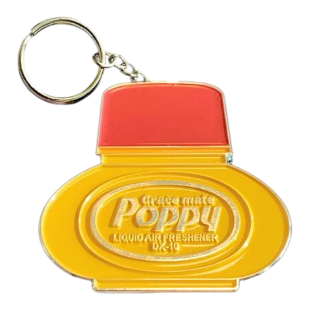 Poppy deluxe nøglering - Citrus - KJoF - 