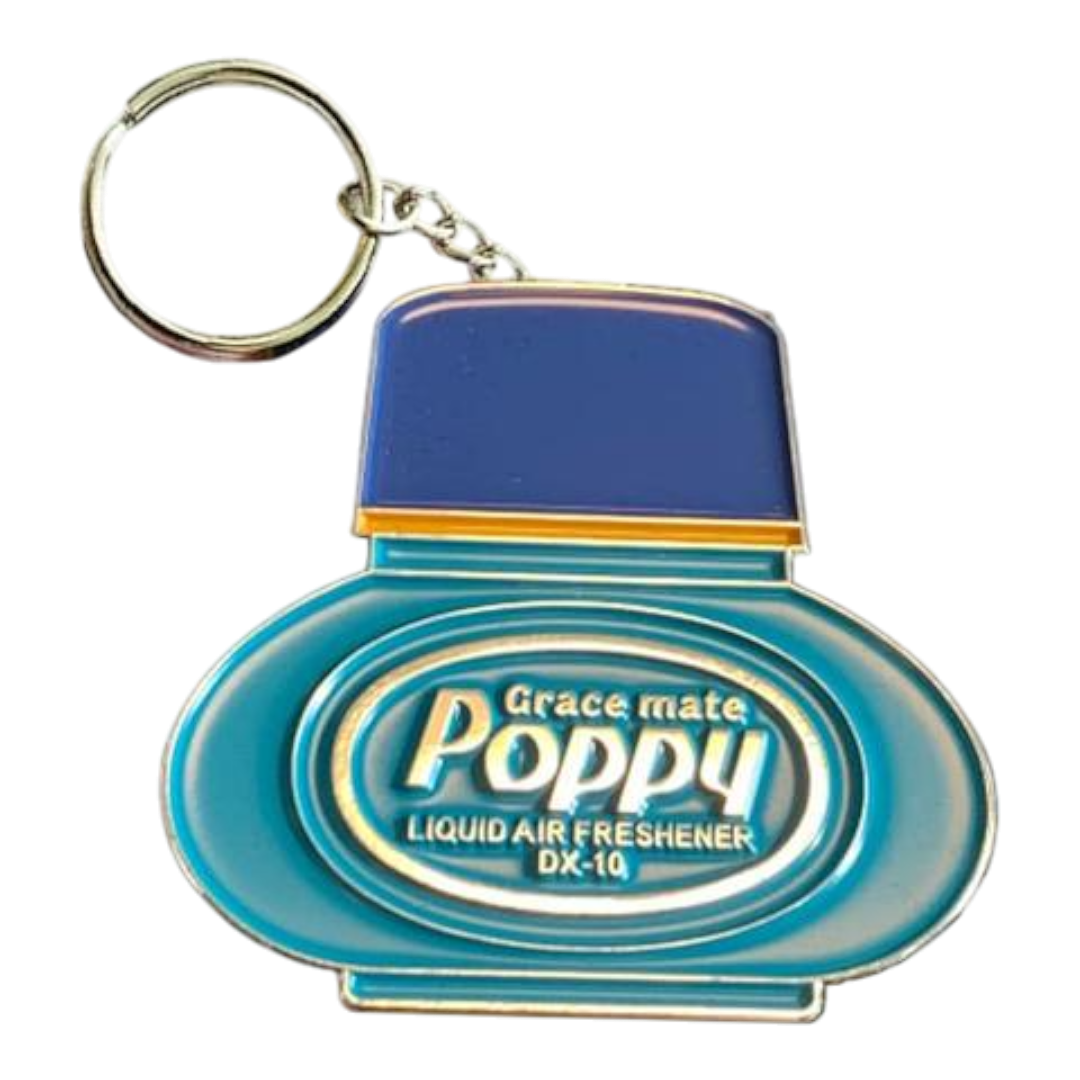 Poppy deluxe nøglering - Freesia - KJoF - 