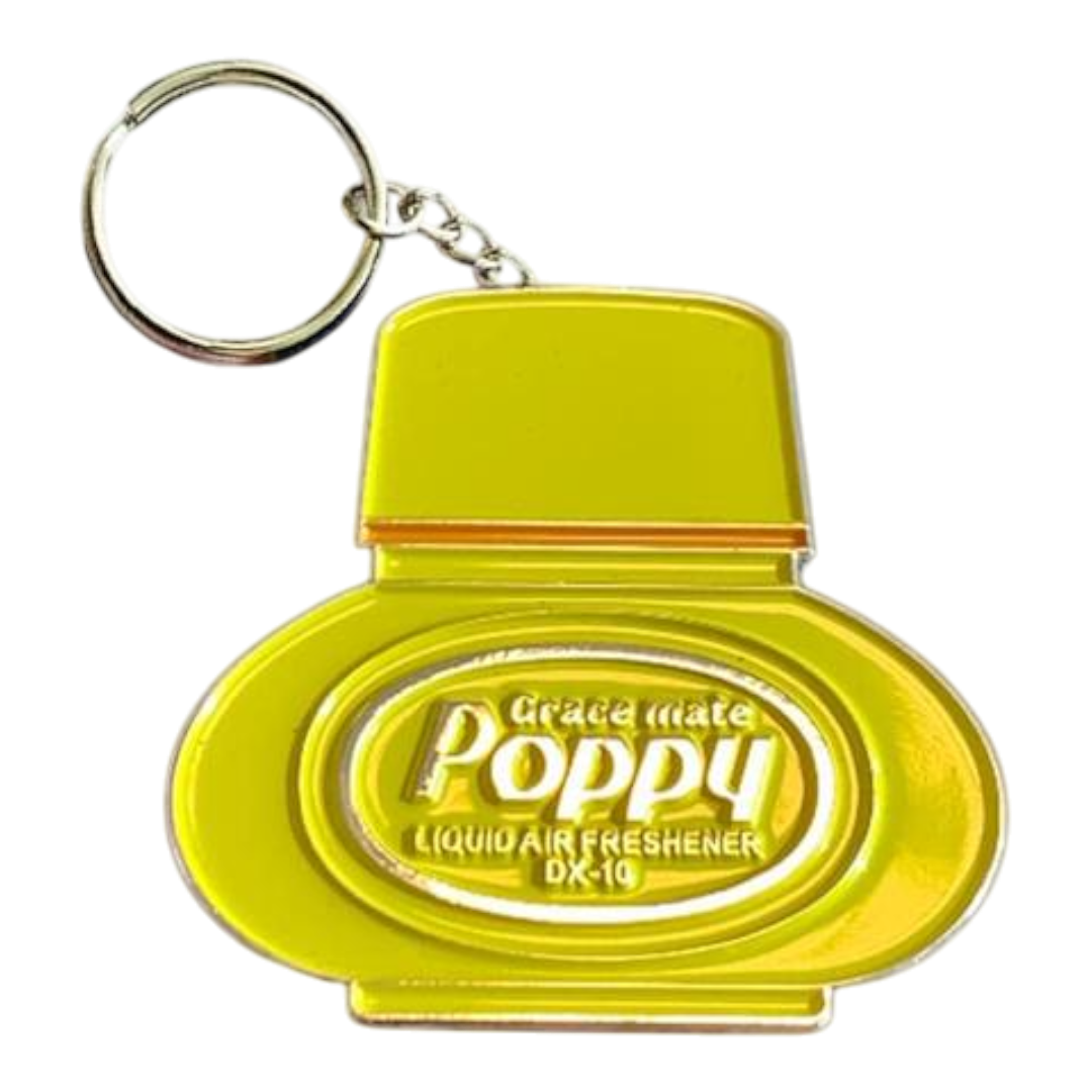 Poppy deluxe nøglering - Gardenia - KJoF - 