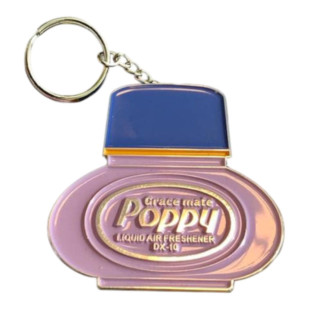Poppy deluxe nøglering - Lavendel - KJoF - 