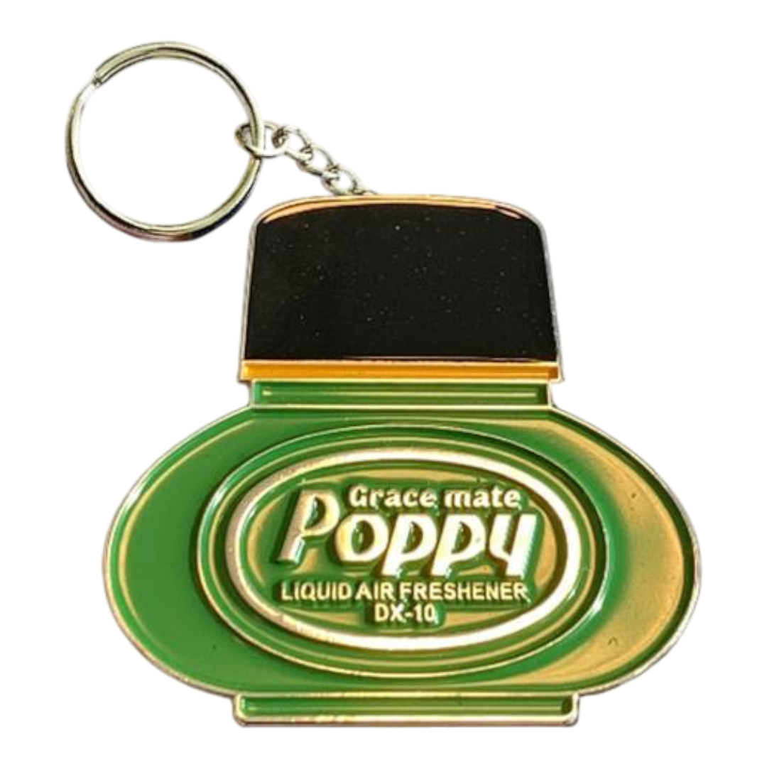Poppy deluxe nøglering - Pine - KJoF - 