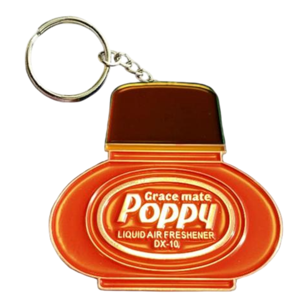 Poppy deluxe nøglering - Strawberry - KJoF - 
