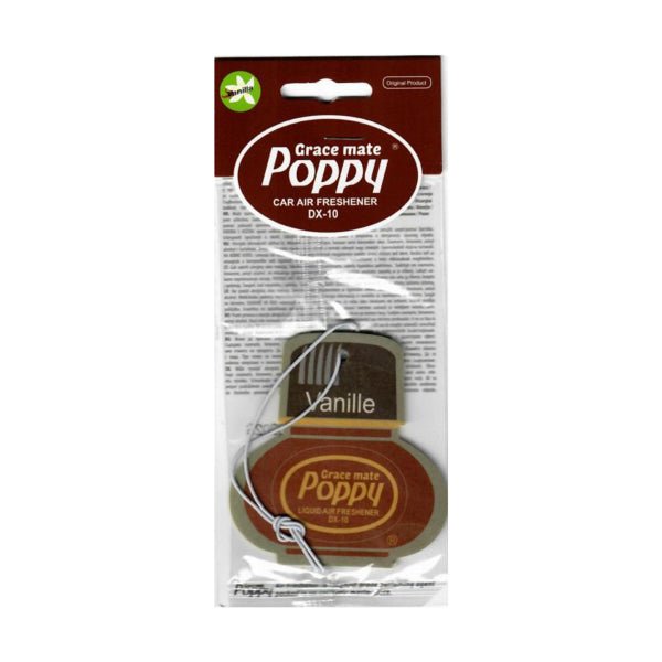 Poppy duftkort - Vanilje - KJoF - 