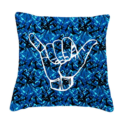 Puder hang loose - Blå busplys - KJoF - Sort nappa - 