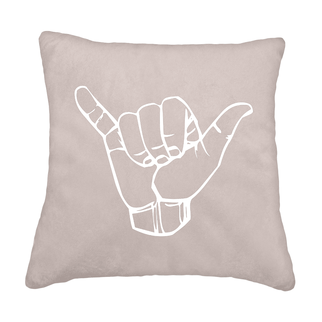 Puder hang loose - Duegrå - KJoF - Sort nappa - 