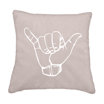 Puder hang loose - Duegrå - KJoF - Sort nappa - 