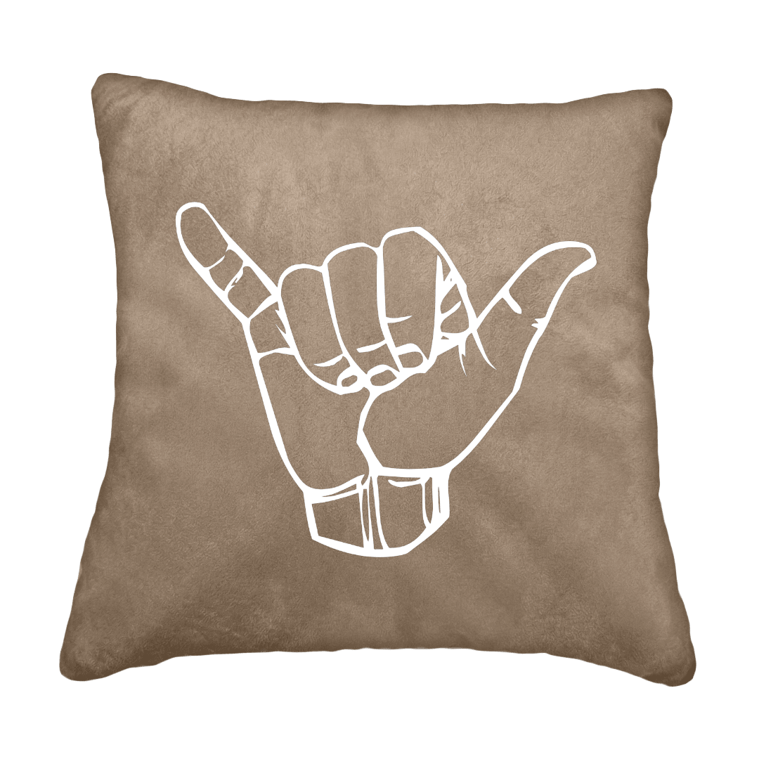 Puder hang loose - Fossilgrå - KJoF - Sort nappa - 
