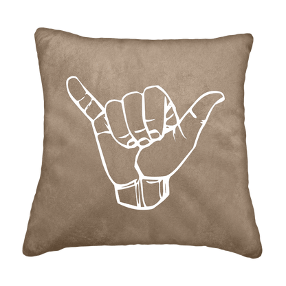 Puder hang loose - Fossilgrå - KJoF - Sort nappa - 