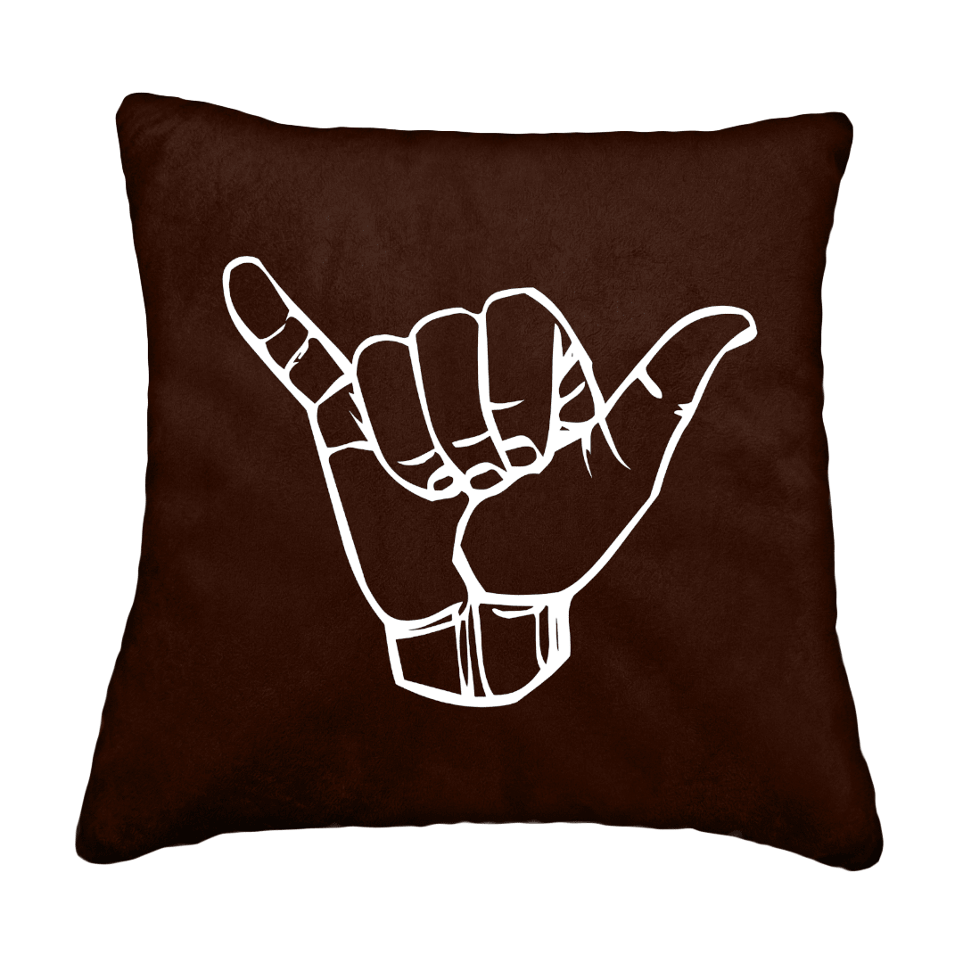 Puder hang loose - Kaffebrun - KJoF - Sort nappa - 