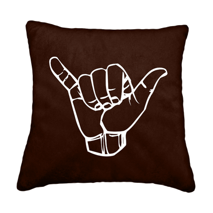 Puder hang loose - Kaffebrun - KJoF - Sort nappa - 