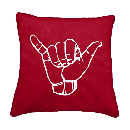 Puder hang loose - Rød - KJoF - Sort nappa - 