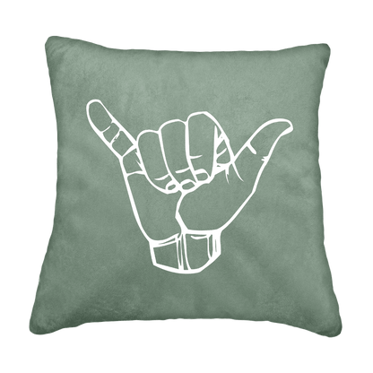 Puder hang loose - Salviegrøn - KJoF - Sort nappa - 