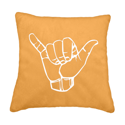 Puder hang loose - sennepsgul - KJoF - Sort nappa - 
