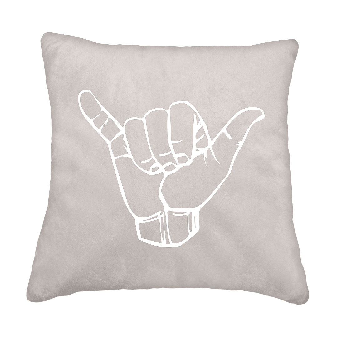Puder hang loose - Sølvgrå - KJoF - Sort nappa - 