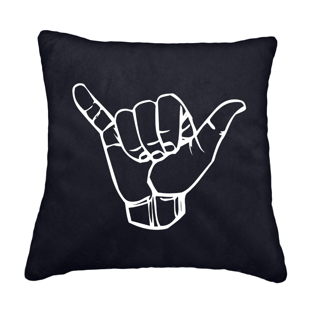 Puder hang loose - Stålgrå - KJoF - Sort nappa - 