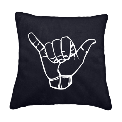 Puder hang loose - Stålgrå - KJoF - Sort nappa - 