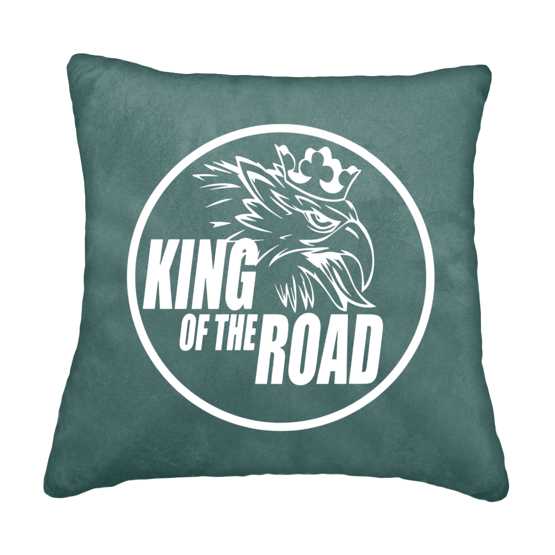 Puder king of the road - Aronagrøn - KJoF - Sort nappa - 