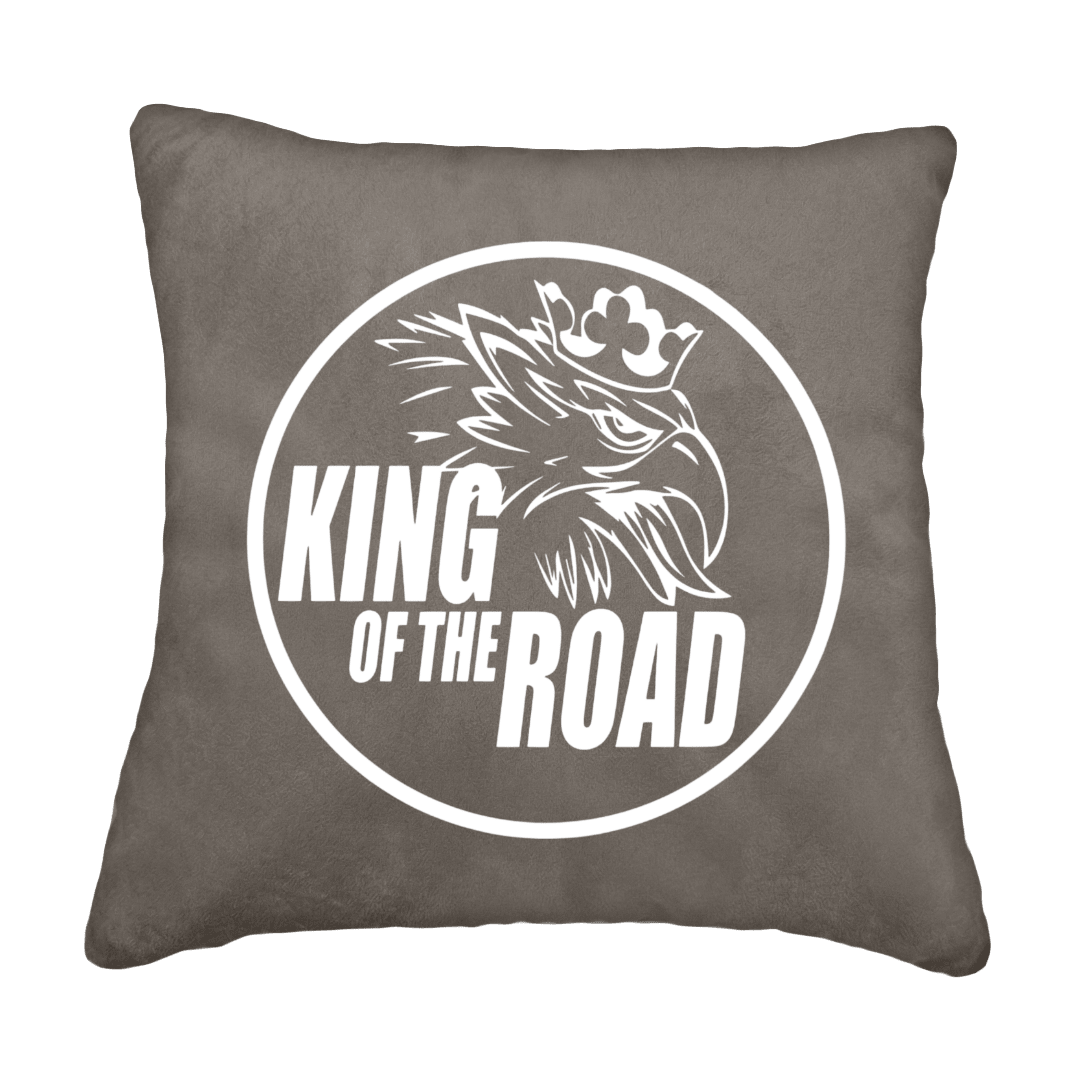 Puder king of the road - Askegrå - KJoF - Sort nappa - 