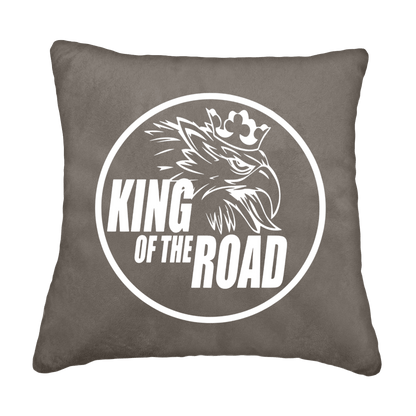 Puder king of the road - Askegrå - KJoF - Sort nappa - 