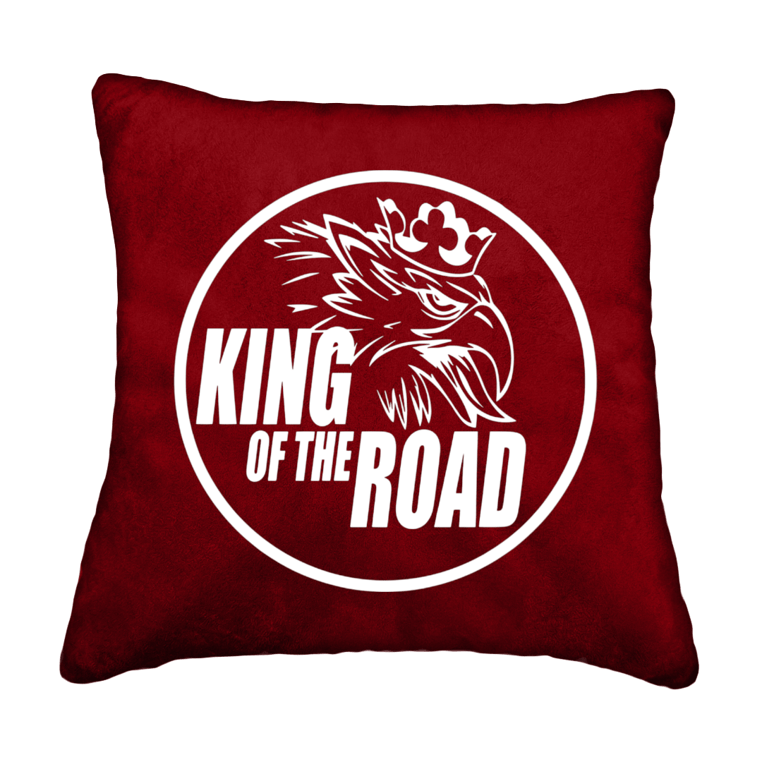 Puder king of the road - Bordeaux - KJoF - Sort nappa - 