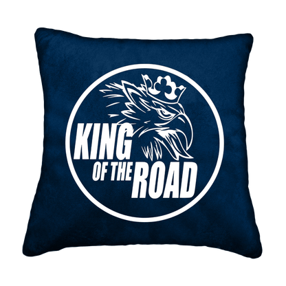 Puder king of the road - cobaltblå - KJoF - Sort nappa - 