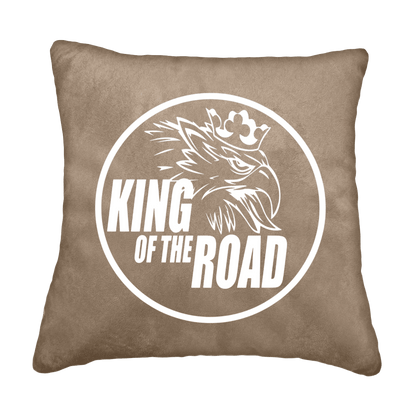 Puder king of the road - Fossilgrå - KJoF - Sort nappa - 