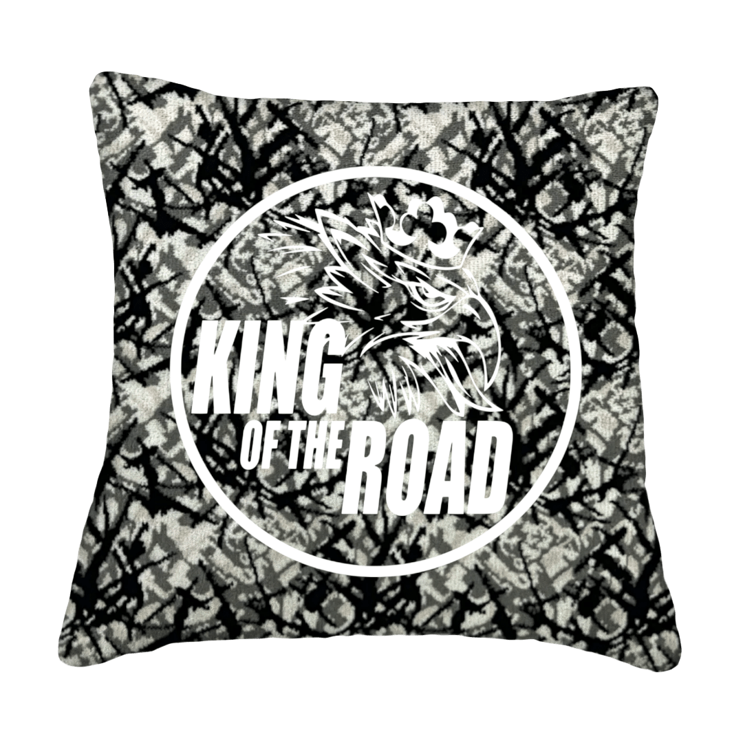 Puder king of the road - Grå busplys - KJoF - Sort nappa - 