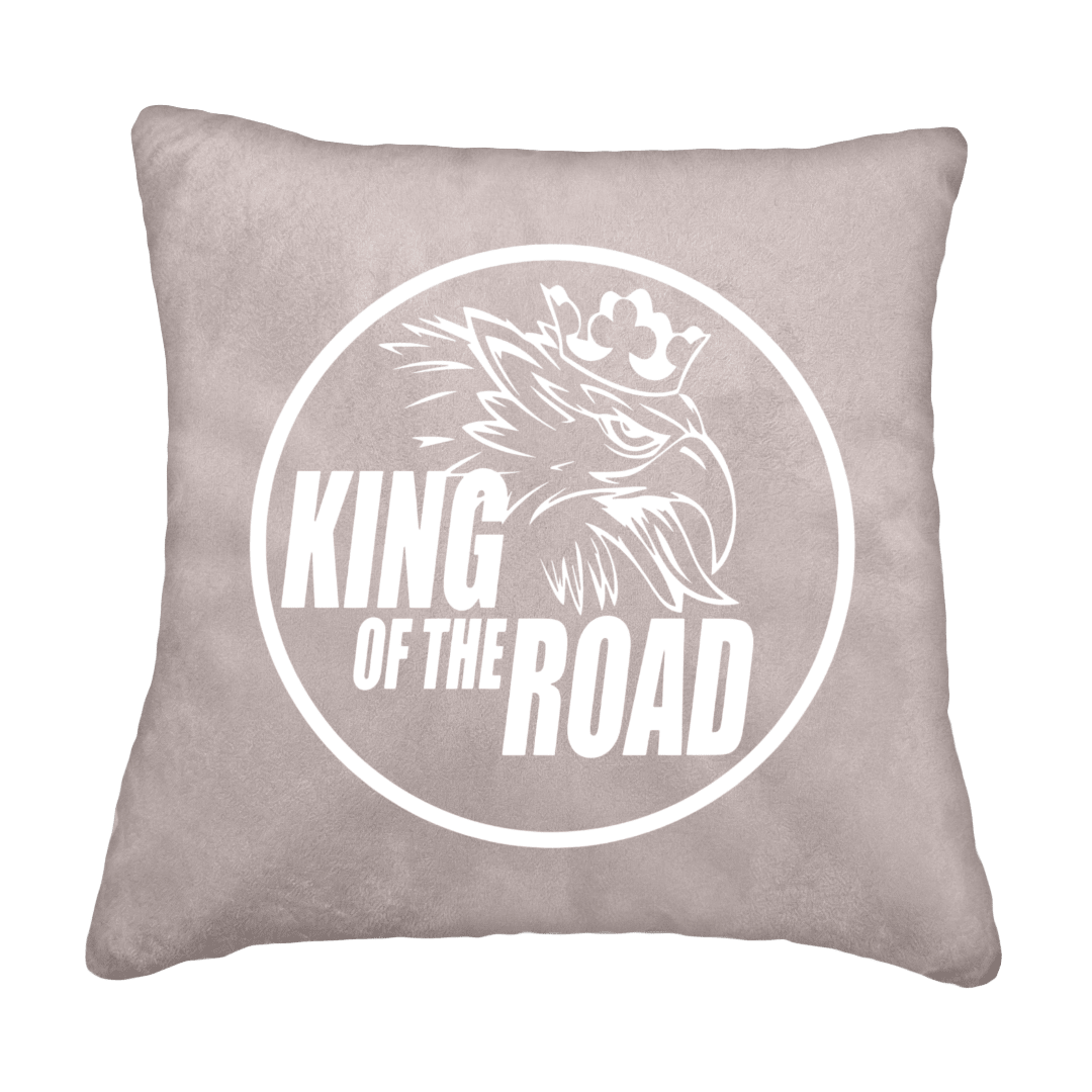 Puder king of the road - Gråt - KJoF - Sort nappa - 