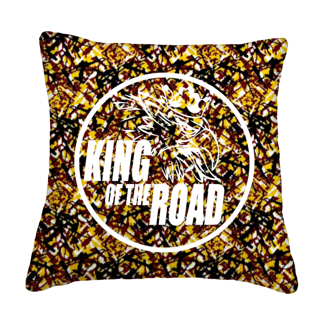 Puder king of the road - Gul busplys - KJoF - Sort nappa - 
