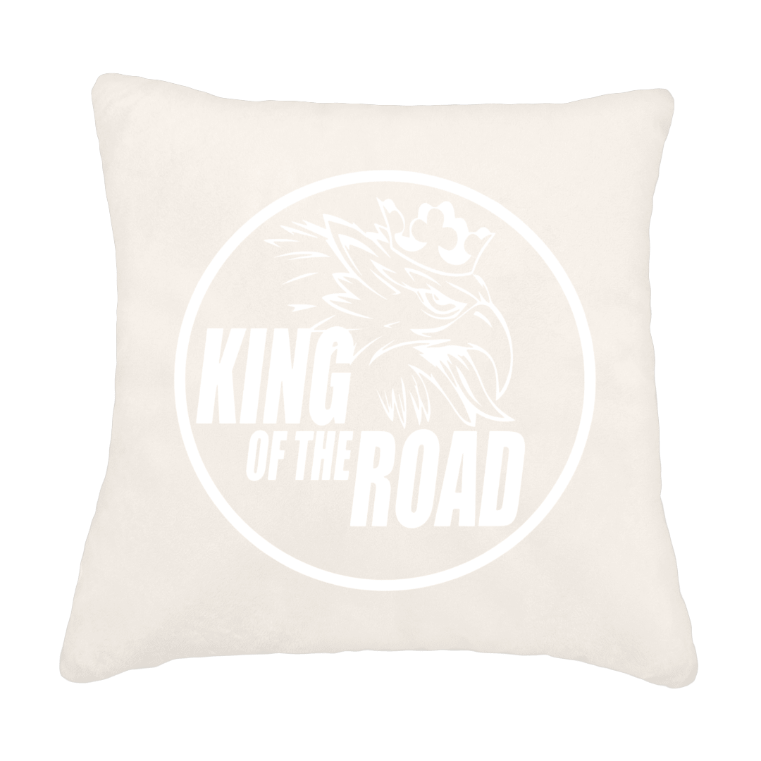 Puder king of the road - Hvid - KJoF - Sort nappa - 