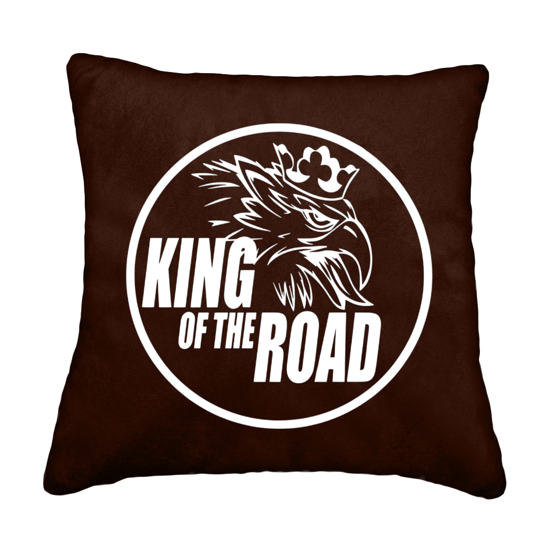 Puder king of the road - Kaffebrun - KJoF - Sort nappa - 
