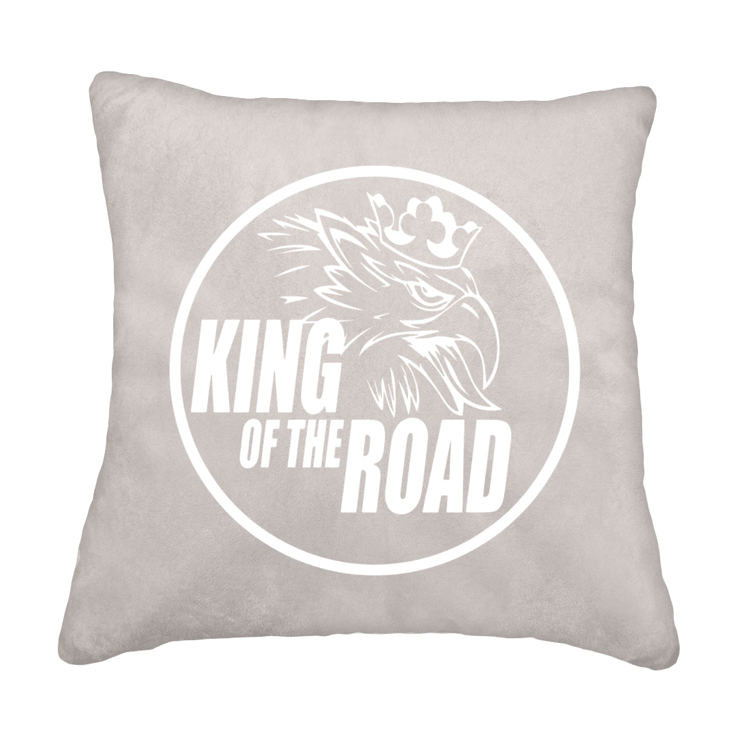 Puder king of the road - Sølvgrå - KJoF - Sort nappa - 