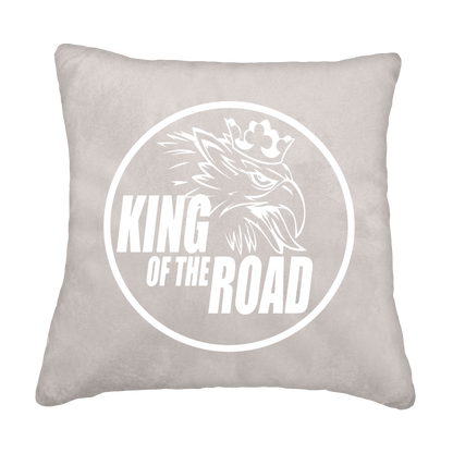 Puder king of the road - Sølvgrå - KJoF - Sort nappa - 