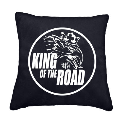 Puder king of the road - Stålgrå - KJoF - Sort nappa - 