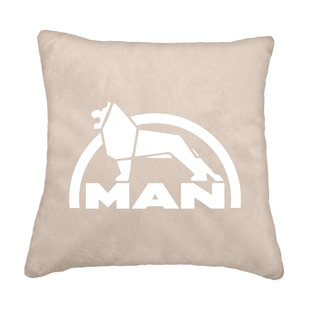 Puder MAN løve - Cream - KJoF - Sort nappa - 