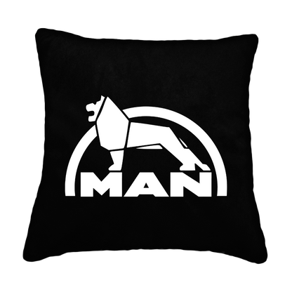 Puder MAN løve - Sort - KJoF - Sort nappa - 