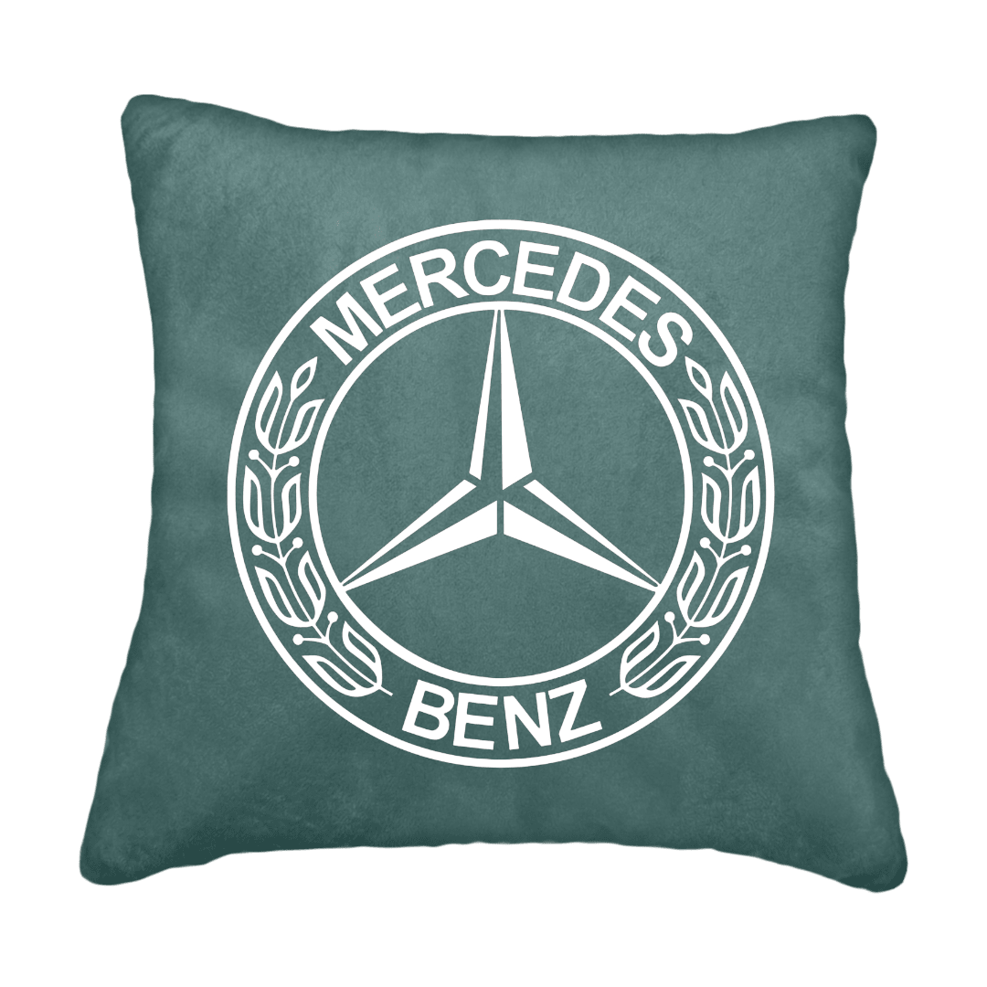 Puder mercedes benz - Aronagrøn - KJoF - Sort nappa - 