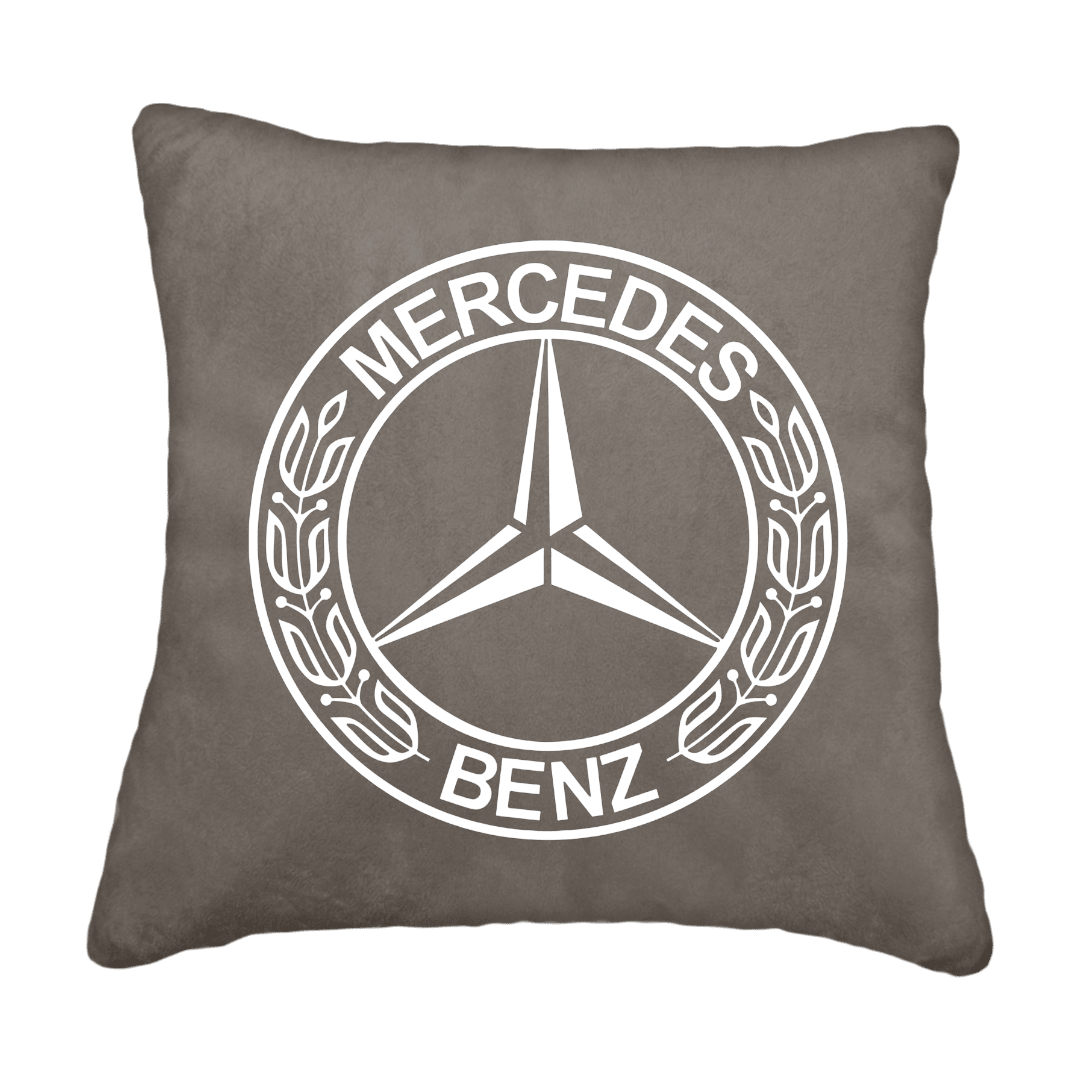 Puder mercedes benz - Askegrå - KJoF - Sort nappa - 