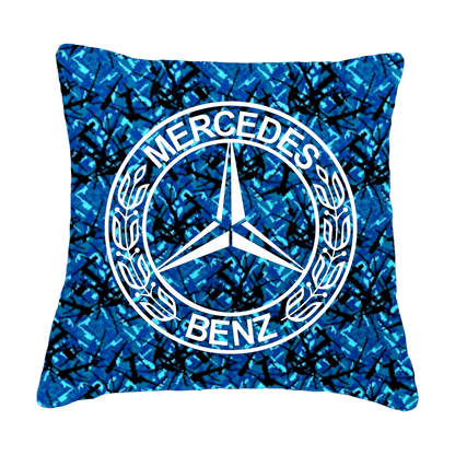 Puder mercedes benz - Blå busplys - KJoF - Sort nappa - 