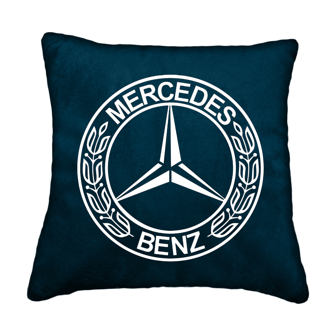 Puder mercedes benz - Denimblå - KJoF - Sort nappa - 