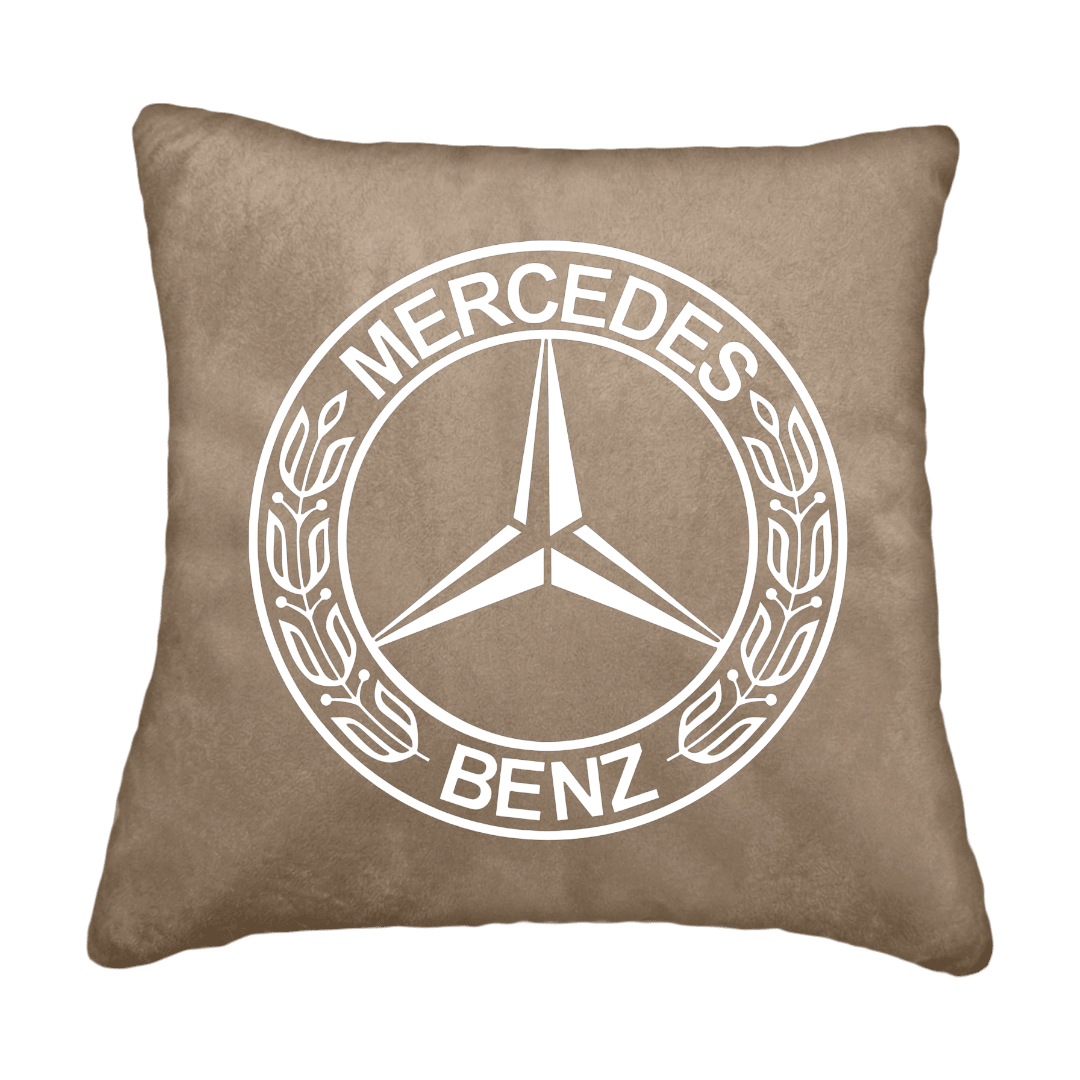 Puder mercedes benz - Fossilgrå - KJoF - Sort nappa - 