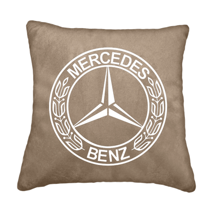 Puder mercedes benz - Fossilgrå - KJoF - Sort nappa - 
