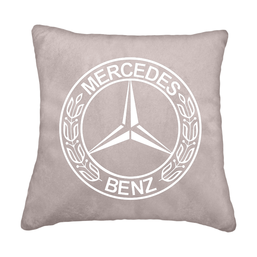 Puder mercedes benz - Gråt - KJoF - Sort nappa - 