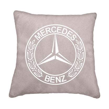 Puder mercedes benz - Gråt - KJoF - Sort nappa - 